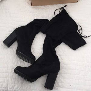 NIB Free People North Star' Over the Knee Boot